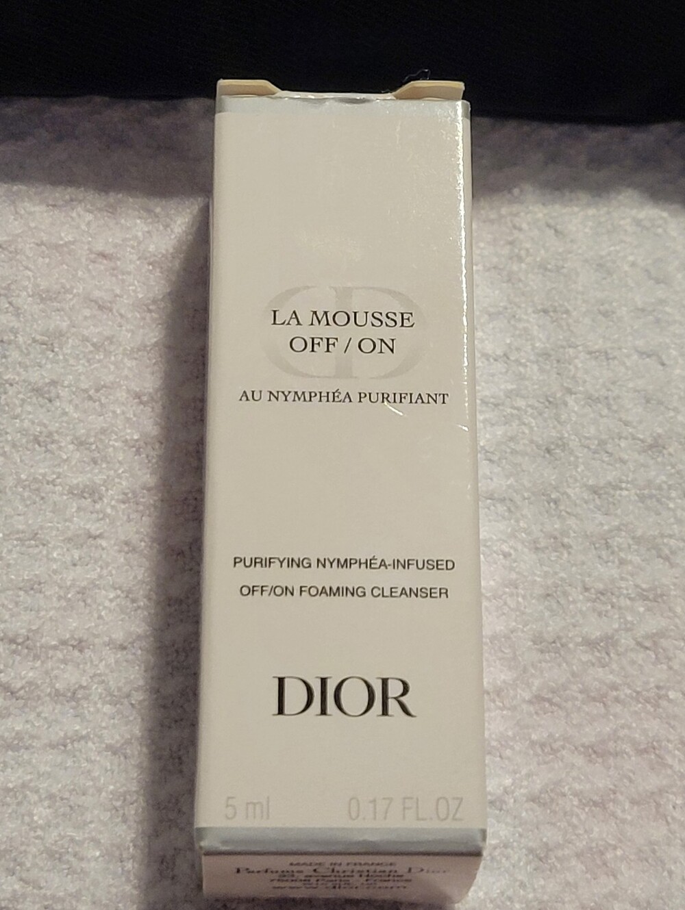 Dior NIB! La Mousse Off/On Purifying Foaming Cleanser/Cosmetic Bag Bundle - Picture 6 of 13